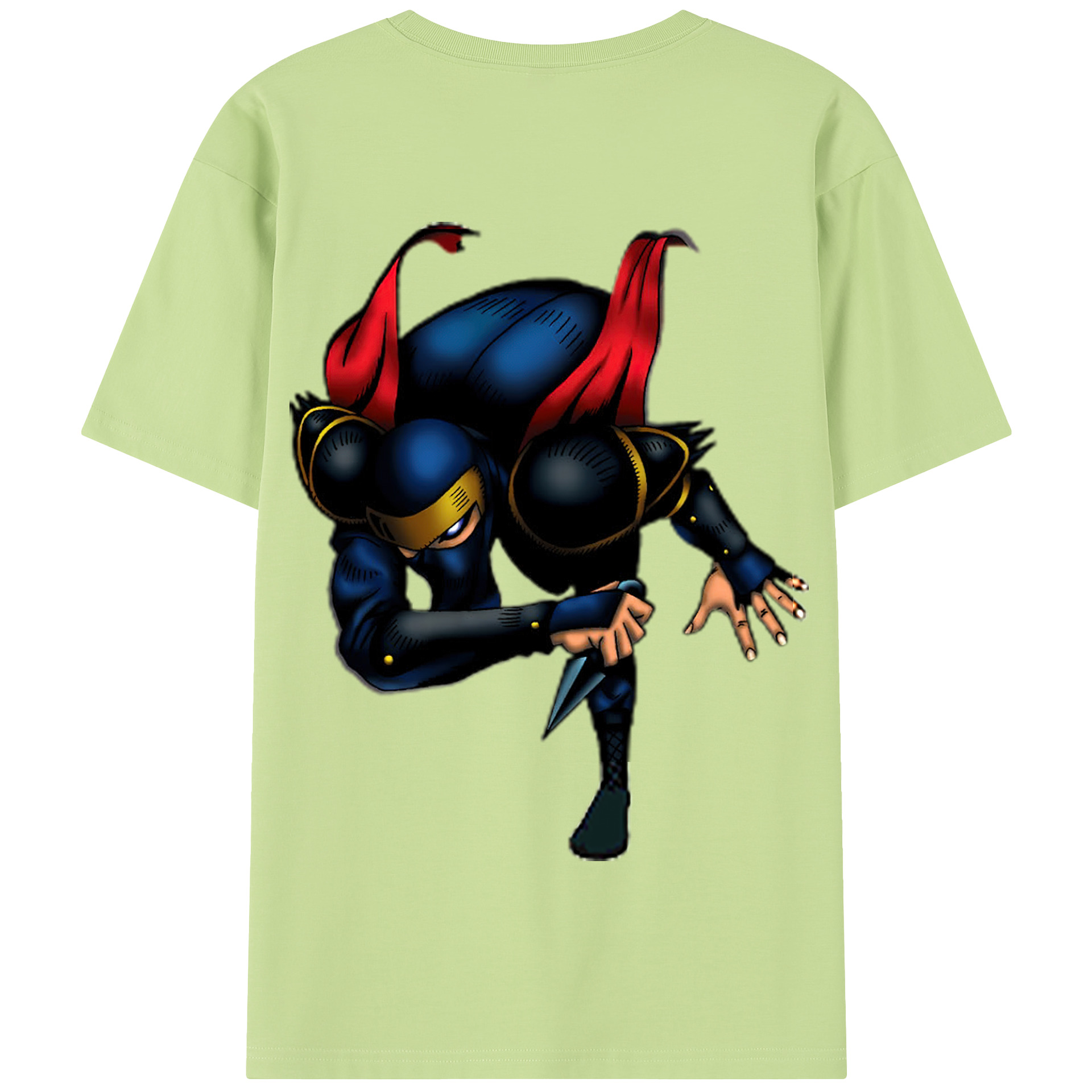 （画像用） 遊☆戯☆王 Yu-Gi-Oh! 綿100％半袖Tシャツ（背面プリント）